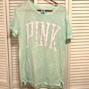 NWOT VS Pink top in heathered mint color